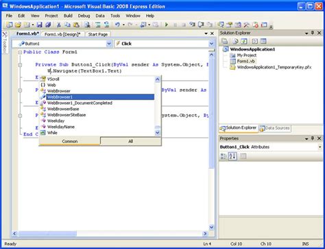Visual Basic docs .
